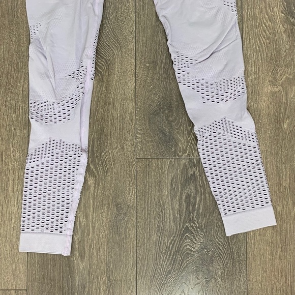Alala Camo Seamless Legging High Waist Perforated Laser Cut Lilac Size Small - Picture 11 of 16